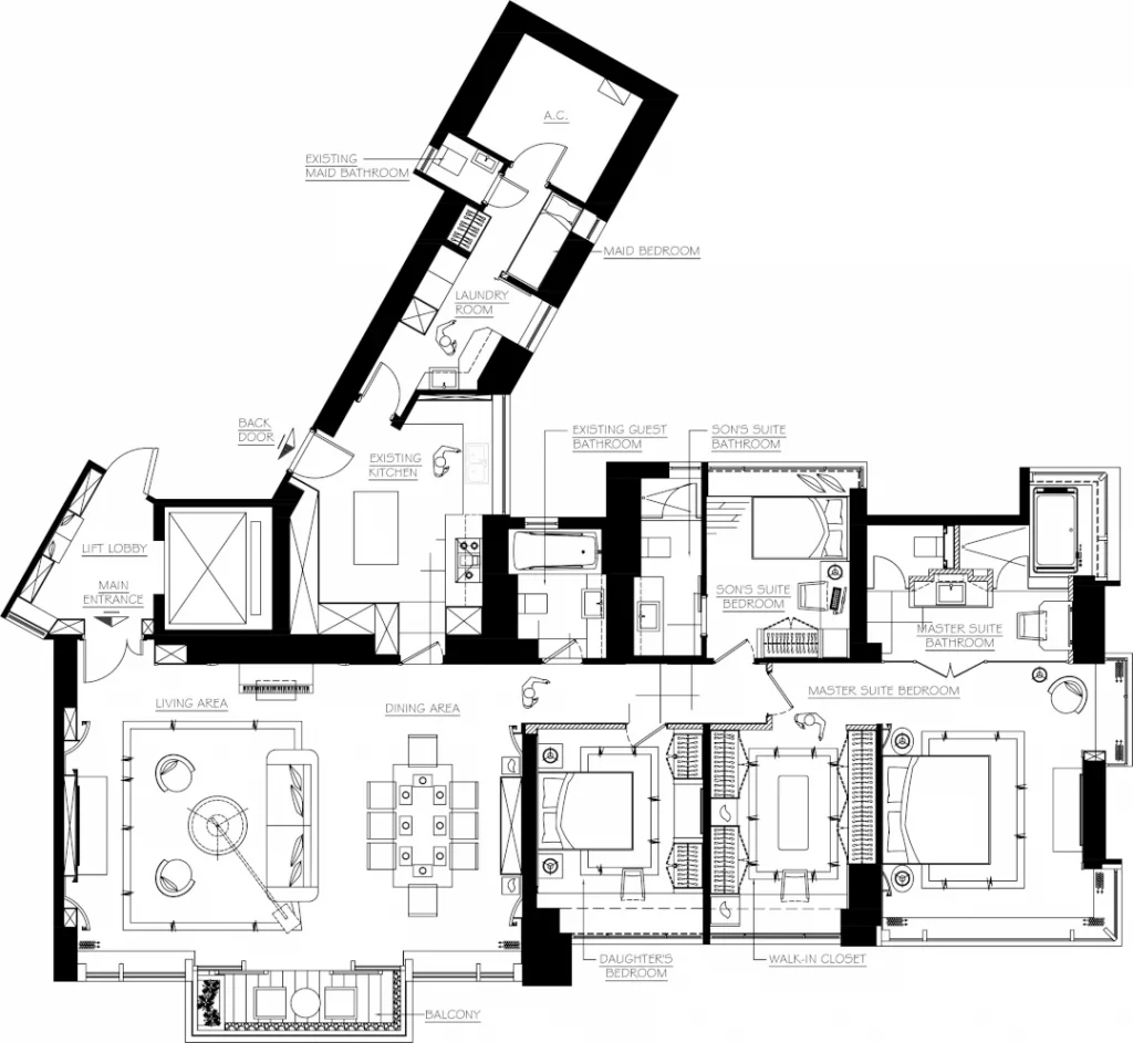 天匯 Conduit Road 39 Design Floor Plan