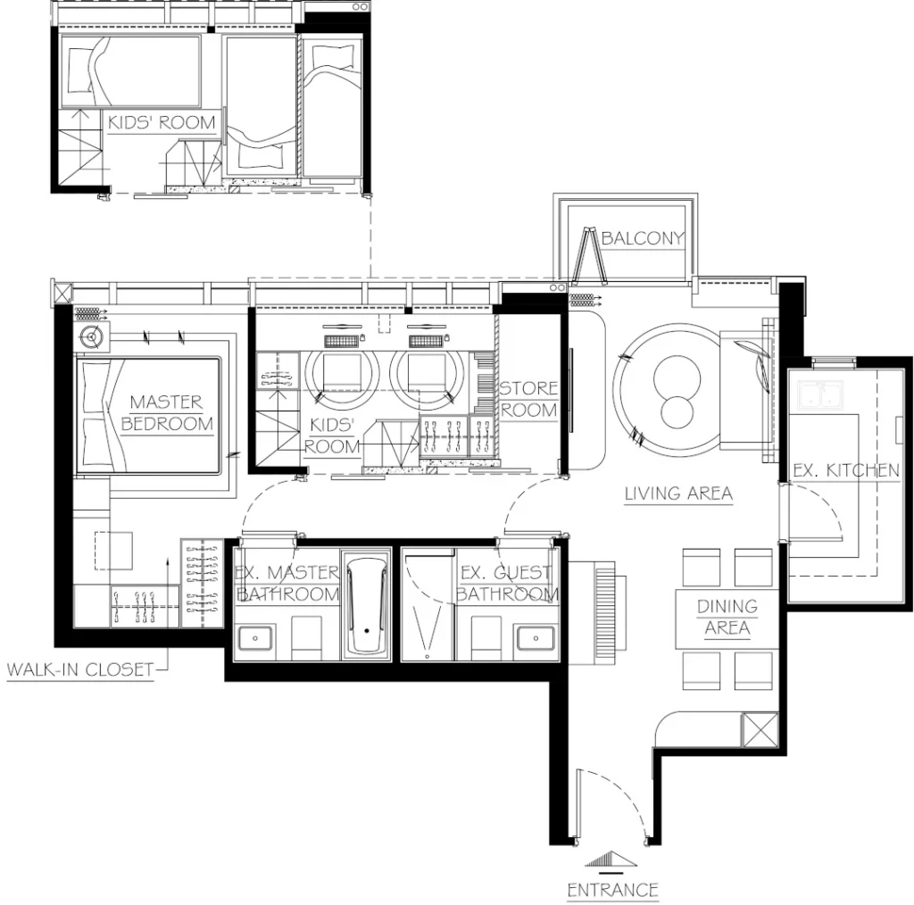 1號何文田 One Homantin Design Floor Plan