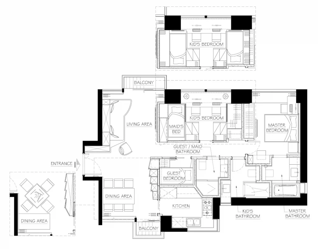 高士台 The Summa Design Floor Plan
