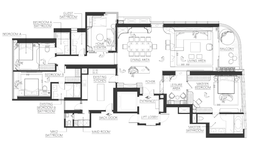 THE LUX MANSIONS (CLUBHOUSE STYLE)